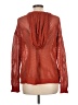 Unbranded 100% Polyester Orange Pullover Sweater Size L - photo 2