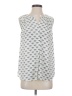 Daniel Rainn 100% Polyester Silver Sleeveless Blouse Size S - photo 1