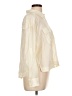 A New Day Color Block Ivory Long Sleeve Blouse Size L - photo 4