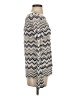 White House Black Market Chevron-herringbone Silver Pullover Sweater Size XS - photo 4