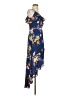 By & By Floral Blue Casual Dress Size 3 - photo 4