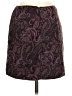 Exact Change Paisley Burgundy Purple Formal Skirt Size 3 - photo 2