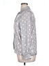 Unbranded Polka Dots Silver Long Sleeve Blouse Size XL - photo 5