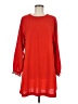 H&M 100% Polyester Red Casual Dress Size 8 - photo 1