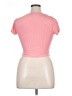 Flirtitude Pink Short Sleeve Top Size XL - photo 2