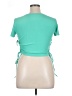 Flirtitude Green Short Sleeve Top Size XL - photo 2
