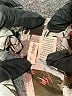 Japna Brown Short Sleeve Blouse Size L - photo 7