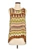 Status by Chenault 100% Polyester Yellow Sleeveless Blouse Size M - photo 1
