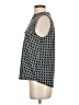 Flower & Feather Black Sleeveless Blouse Size S - photo 5