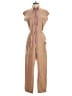 Fabletics Solid Tan Jumpsuit Size S - photo 1