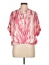 SOFIA Tie-dye Pink Short Sleeve Blouse Size L (estimated) - photo 1