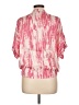 SOFIA Tie-dye Pink Short Sleeve Blouse Size L (estimated) - photo 2