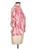 SOFIA Tie-dye Pink Short Sleeve Blouse Size L (estimated) - photo 4