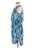 Gerry Argyle Blue Casual Dress Size M - photo 5
