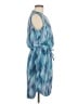 Gerry Argyle Blue Casual Dress Size M - photo 4