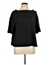 Lands' End Black 3/4 Sleeve Top Size L - photo 1