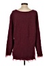 Free People Burgundy Wool Pullover Sweater Size XS - photo 2