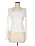 Shein Ivory White Long Sleeve T-Shirt Size M - photo 1
