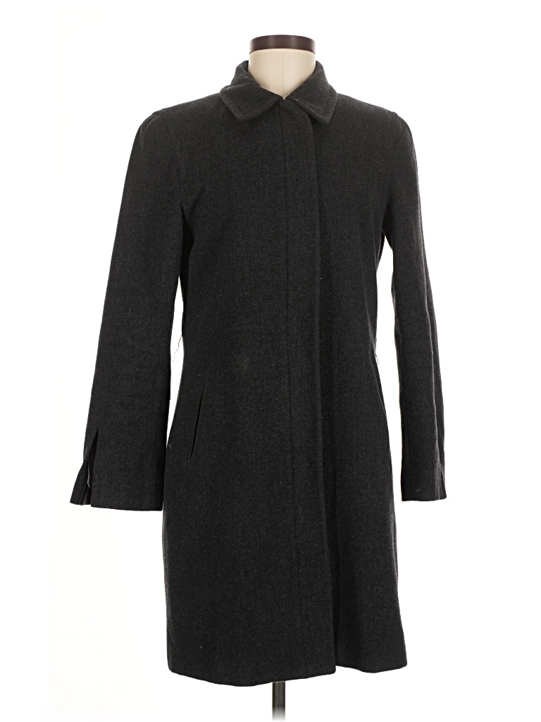 Pre-owned Express Coat In Gray