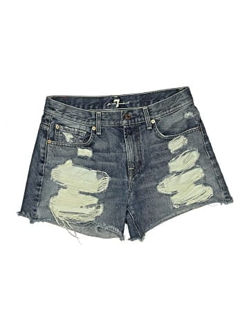 7 For All Mankind Denim Shorts (view 1)