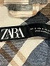 Zara Plaid Brown Coat Size S - photo 6