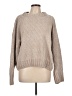 Sanctuary 100% Polyester Solid Tan Turtleneck Sweater Size L - photo 1