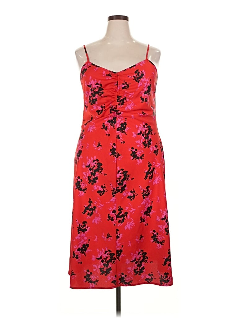Pre-owned A New Day Casual Dress In Red