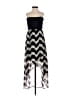 Cantata Chevron-herringbone Black Cocktail Dress Size S (estimated) - photo 1