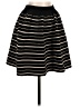 Sandro Stripes Black Casual Skirt Size Sm (1) - photo 1