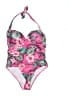 Unbranded Tropical Pink One Piece Swimsuit Size L - photo 1