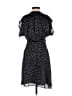 Equipment Polka Dots Black Casual Dress Size 2 - photo 2