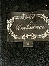 Ambiance 100% Polyester Argyle Black Jacket Size S - photo 6