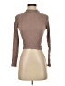 Aura Brown Long Sleeve Top Size XXS - photo 1