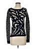 Love By Design 100% Acrylic Chevron-herringbone Black Pullover Sweater Size S - photo 1