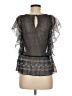 Meadow Rue Black Short Sleeve Top Size M - photo 2