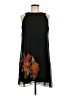 JBS 100% Polyester Graphic Black Cocktail Dress Size 10 - photo 1