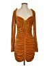Endless Rose 100% Polyester Orange Cocktail Dress Size XS - photo 1