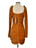 Endless Rose 100% Polyester Orange Cocktail Dress Size XS - photo 2