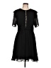 Max Studio 100% Polyester Solid Black Casual Dress Size 12 - photo 1