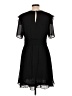 Max Studio 100% Polyester Solid Black Casual Dress Size 12 - photo 2