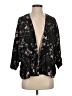 Express 100% Polyester Black 3/4 Sleeve Blouse Size S - photo 1