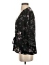 Express 100% Polyester Black 3/4 Sleeve Blouse Size S - photo 5