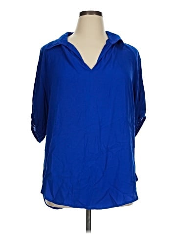 Karen Kane 3/4 Sleeve Blouse (view 1)