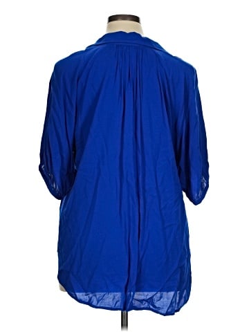 Karen Kane 3/4 Sleeve Blouse (view 2)
