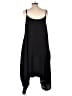 Shein 100% Polyester Solid Black Casual Dress Size L - photo 2