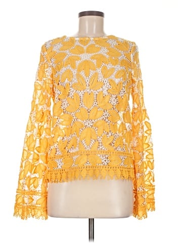 Romeo & Juliet Couture Long Sleeve Blouse (view 1)