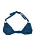 Unbranded 100% Nylon Hearts Blue Swimsuit Top Size 6 - photo 1