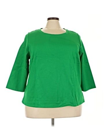 Lord & Taylor 3/4 Sleeve T-Shirt (view 1)