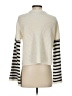 Aqua 100% Acrylic Stripes Ivory Turtleneck Sweater Size XS - photo 2