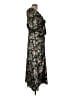 Cinq à Sept 100% Polyester Paisley Black Casual Dress Size 10 - photo 4